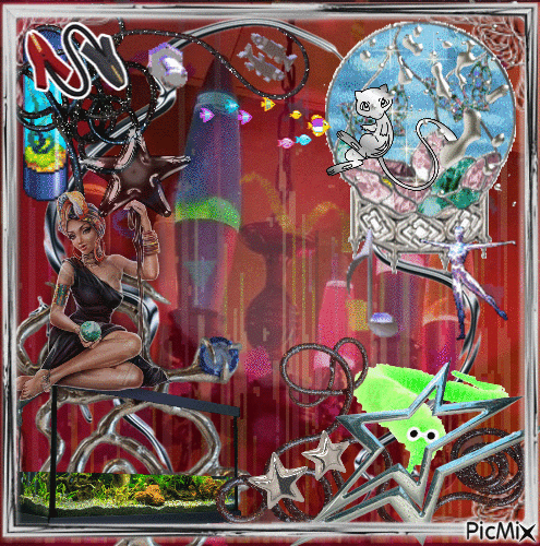 wiggly chrome worms!